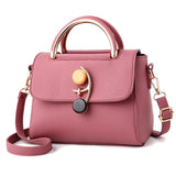 Summer One-shoulder Oblique Cross Women's Handbag Sweet Small Square Bag