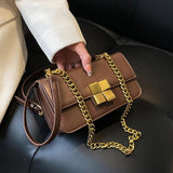 Vintage Style Metal Crossbody Single Shoulder Hobo Bag