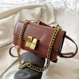 Vintage Style Metal Crossbody Single Shoulder Hobo Bag