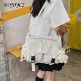 Harajuku High School Book Bag Casual Student Tutorial Bag Large Capacity