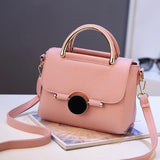 Spring Lock Handbags One-shoulder Messenger Bag Women