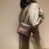 Soft Plush Lamb Wool Handbag Winter Crossbody Bag PU Bolsa