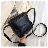 Soft Plush Lamb Wool Handbag Winter Crossbody Bag PU Bolsa