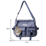 Ladies Crossbody Bags Pockets Crossbody Handbags Pendant Decor