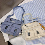 Ladies Crossbody Bags Pockets Crossbody Handbags Pendant Decor