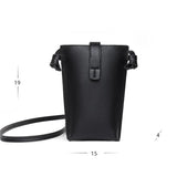 Cowhide Mini Handbags Purses Bag for Women Shoulder Messenger Tote