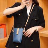 Cowhide Mini Handbags Purses Bag for Women Shoulder Messenger Tote