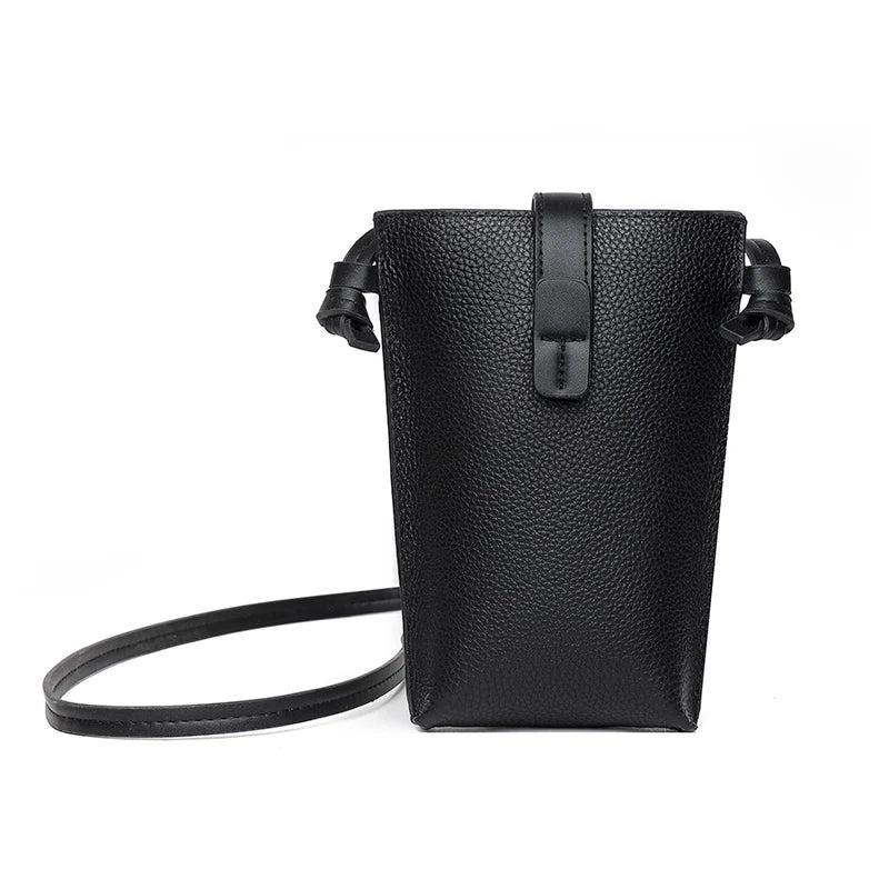 Cowhide Mini Handbags Purses Bag for Women Shoulder Messenger Tote