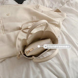 Shoulder Bags PU Leather Purses Handbags Female Solid Flower S