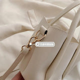 Shoulder Bags PU Leather Purses Handbags Female Solid Flower S
