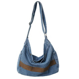 Korea Style Denim Shoulder Bags For Women Casual Eco Bag