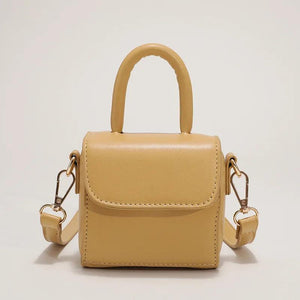 Solid Handheld Small Square Bag for Children