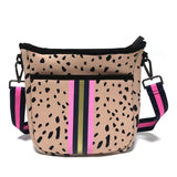 Neoprene Compact Crossbody Messenger Bag Waterproof Camo Purse