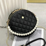 Summer Small Bag Female Net Red Diamond Chain Messenger Bag