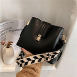 Large-capacity Women's Shoulder Bag Autumn/Winter Bucket Handbag