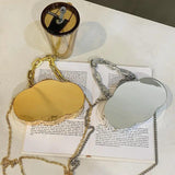 Cloud Bag Metal Alloy Shoulder Crossbody Handbag Clutch