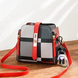 Textured Small Bag Ladies Hot All-match Net Red Women's Handbag