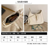 High Purses Handbags PU Leather Shoulder Crossbody Bags for Women Underarm