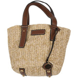 Vintage Retro Beach Bag Straw Rope Knitted Big Messenger Bag Lady Fresh Paper
