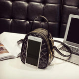 Diamond Lattice Shoulder Crossbody Bag for Women