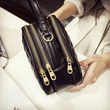 Diamond Lattice Shoulder Crossbody Bag for Women
