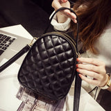 Diamond Lattice Shoulder Crossbody Bag for Women