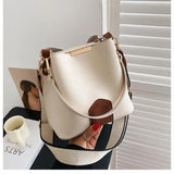 Women's Messenger Bucket Bag Vintage Handbag