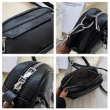 Women's Chain Crossbody Bag, Thick Flap Handbag, Fanny Pack Tote Purse