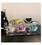 Patent Leather Crossbody Bag for Women