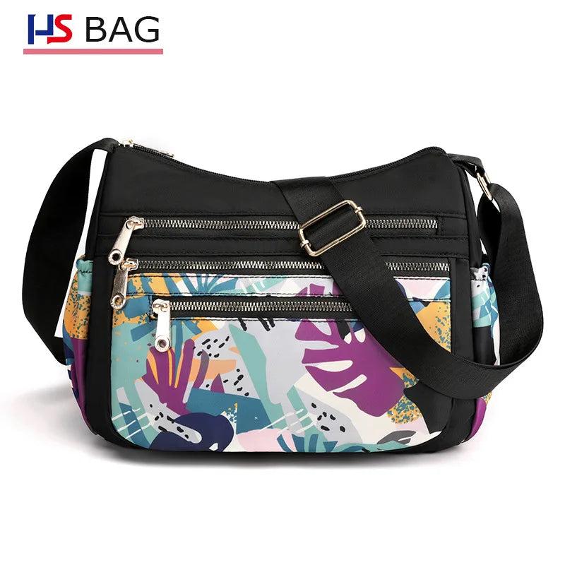 Summer Women's Shoulder Bag Zipper Messenger Handbag