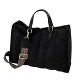 Large Capacity Women Shoulder Handbag Solid Soft Portable for Travel