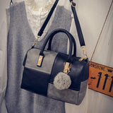 Leather Handbags Boston Shoulder Bag Messenger Bags Sac A Main