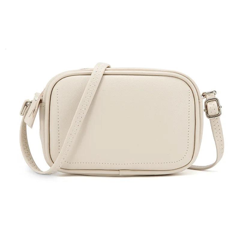 Women's Small Square Crossbody Bag: Versatile and Pure Ladies Shoulder Bag