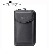 Phone PU Leather Crossbody Bag Ladies Messenger Purse