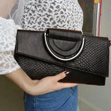 Women's Envelope Clutch Bag Crossbody Handbag Messenger Large Ladies Clutches
