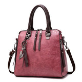 Retro Handbag Fox Pendant Crossbody Bag