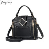 Pu Leather Women's Crossbody Bag Shoulder Handbag Travel Bolsas