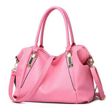 Stylish Soft Leather Handbag for Women Large Capacity One-shoulder Crossbody Bag