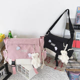 Large Capacity Crossbody Bags for Teenager Girls Harajuku Messenger Bags
