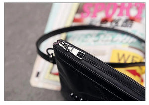 Female Zipper Bag Western Messenger Mini One Shoulder Bag