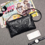 Female Zipper Bag Western Messenger Mini One Shoulder Bag