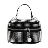 Bright Diamond Handbag Bag Woman Versatile Box Bag