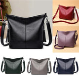 Women's PU Leather Handbags Large Capacity Messenger Bag
