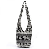 National Bucket Crossbody Linen Bag Women's Handbag