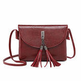 Women Shoulder Bag Oil Leather Handbag Totes Shopper Bags Handbags