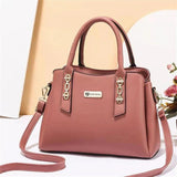 Women Crossbody Shoulder Bag Solid Messenger Handbag Casual Tote