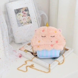 Soft Rabbit Girl Shoulder Bag Cake Unicorn Messenger Bag