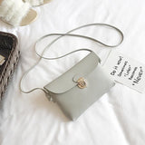 Mini Mortise Lock Shoulder Bag Single Crossbody