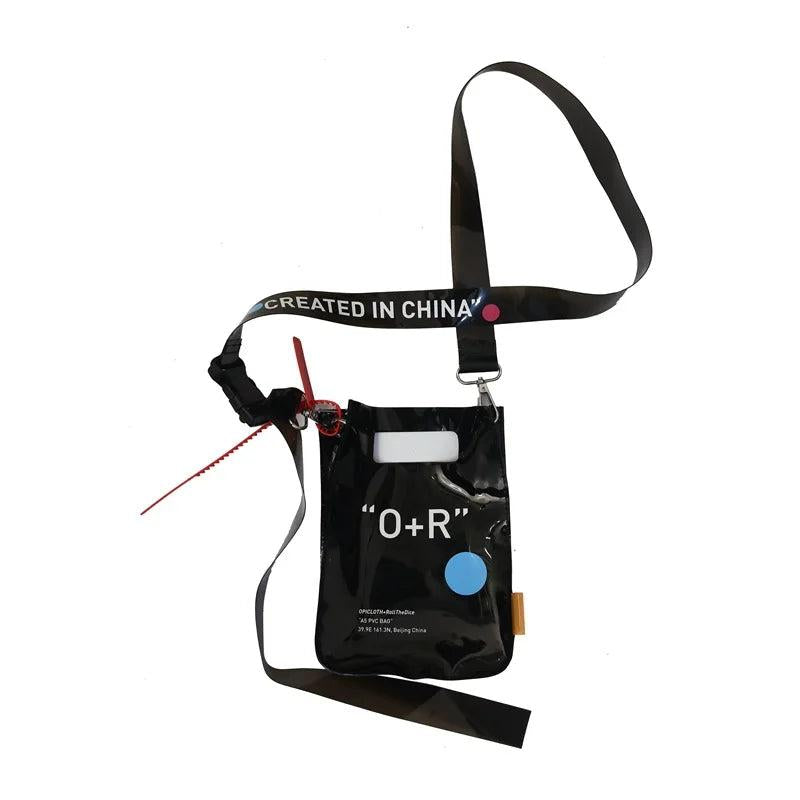 Summer Laser Shoulder Bag for Women Transparent Mobile Phone Bag