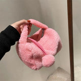 Plush Pillow Bag Women's Bag Large Capacity Female Handbag